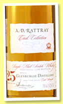 Glenburgie 25 yo 1983/2009 (58.2%, Dewar Rattray, cask #9908, bourbon, 207 bottles)