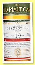 Glenrothes 19 yo 1996/2015 (50%, Hunter Laing, Old Malt Cask, cask #2522, 328 bottles) Glenrothes 19 yo 1996/2015 (50%, Hunter Laing, Old Malt Cask, cask #2522, 328 bottles)