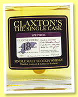 Glentauchers 18 yo 1996/2015 (48%, Claxton’s, bourbon barrel, cask #1502-7884, 247 bottles) 