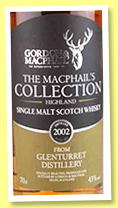 Glenturret 2002/2015 (43%, Gordon & MacPhail, The MacPhail’s Collection)