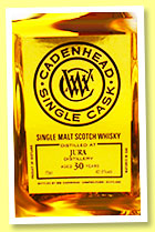 Jura 30 yo 1986/2016 (42.5%, Cadenhead, Single Cask) Jura 30 yo 1986/2016 (42.5%, Cadenhead, Single Cask)