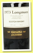 Longmorn 1973/2003 (45%, Samaroli, 35th Anniversary) Longmorn 1973/2003 (45%, Samaroli, 35th Anniversary)