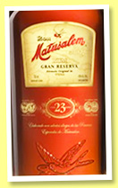 Matusalem ‘Gran Reserva 23’ (40%, OB, Dominican Republic, +/-2015) Matusalem ‘Gran Reserva 23’ (40%, OB, Dominican Republic, +/-2015)