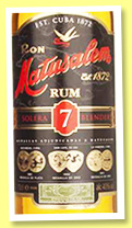 Matusalem ‘Solera 7’ (40%, OB, Dominican Republic, +/-2015) Matusalem ‘Solera 7’ (40%, OB, Dominican Republic, +/-2015)
