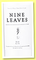 Nine Leaves ‘Clear’ (50%, OB, Japan, +/-2015)