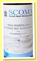 Port Charlotte 10 yo 2003/2013 (63.1%, Scoma, sherry hogshead, cask #617, 290 bottles) Port Charlotte 10 yo 2003/2013 (63.1%, Scoma, sherry hogshead, cask #617, 290 bottles)