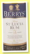 St Lucia 14 yo 2000/2015 Rum (46%, Berry Bros & Rudd, St Lucia) St Lucia 14 yo 2000/2015 Rum (46%, Berry Bros & Rudd, St Lucia)