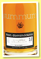 Summum ’12 Solera Finished Malt Whisky’ (43%, OB, Dominican Republic, +/-2015) Summum ’12 Solera Finished Malt Whisky’ (43%, OB, Dominican Republic, +/-2015)
