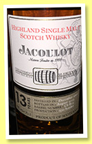 Tullibardine 13 yo 2001/2015 (43%, Jacoulot, cask #C8 B15, 570 bottles) Tullibardine 13 yo 2001/2015 (43%, Jacoulot, cask #C8 B15, 570 bottles)