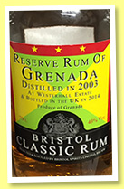 Westerhall Estate 2003/2014 (43%, Bristol Classic Rum, Grenada) Westerhall Estate 2003/2014 (43%, Bristol Classic Rum, Grenada)
