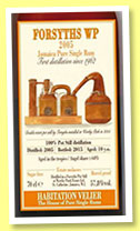 Worthy Park 10 yo 2005/2015 ‘Forsyths WP’ (57.8%, Habitation Velier, Jamaica) Worthy Park 10 yo 2005/2015 ‘Forsyths WP’ (57.8%, Habitation Velier, Jamaica)