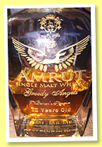 Amrut 12 yo ‘Greedy Angels’ (60%, OB, India, decanter, 2016)