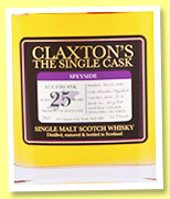 Auchroisk 25 yo 1991/2016 (54.7%, Claxton’s, bourbon hogshead) Auchroisk 25 yo 1991/2016 (54.7%, Claxton’s, bourbon hogshead)