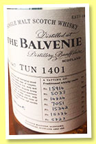 Balvenie 'Tun 1401' (49.2%, OB, batch #7, +/-2013) Balvenie 'Tun 1401' (49.2%, OB, batch #7, +/-2013)
