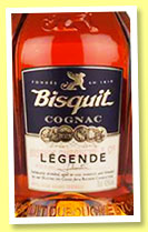 Bisquit ‘Légende’ (40%, OB, Cognac, +/-2015)