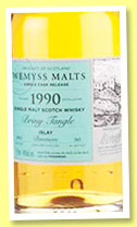 Bowmore 1990/2015 ‘Briny Tangle’ (46%, Wemyss Malts, hogshead, 265 bottles)