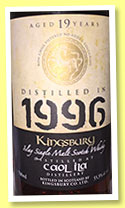 Caol Ila 19 yo 1996 (55.3%, Kingsbury, sherry hogshead, cask #800, 242 bottles, +/-2016) 
