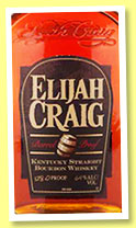 Elijah Craig 12 yo ‘Barrel Proof’ (64%, OB, Kentucky straight bourbon, +/-2015) Elijah Craig 12 yo ‘Barrel Proof’ (64%, OB, Kentucky straight bourbon, +/-2015)