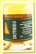 Glen Grant 14 yo (46%, Duthies, +/-2014)