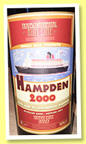 Hampden 2000/2016 (54.9%, La Maison du Whisky, Jamaica, Transcontinental Rum Line) Hampden 2000/2016 (54.9%, La Maison du Whisky, Jamaica, Transcontinental Rum Line)