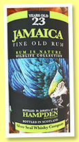 Hampden 23 yo 1992/2016 (50%, Silver Seal, Jamaica, cask #17, 248 bottles) Hampden 23 yo 1992/2016 (50%, Silver Seal, Jamaica, cask #17, 248 bottles)