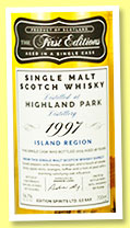 Highland Park 18 yo 1997/2015 (56.7%, Hunter Laing, First Editions, refill hogshead, cask #HL12099, 231 bottles)