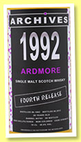 Ardmore 20 yo 1992/2012 (48.6%, Archives, barrel, cask #4764) Ardmore 20 yo 1992/2012 (48.6%, Archives, barrel, cask #4764)