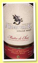 Armorik ‘Maitre de Chai’ (46%, OB, France, 2016) Armorik ‘Maitre de Chai’ (46%, OB, France, 2016)