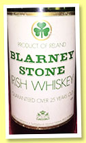Blarney Stone 25 yo (40°, OB, for Switzerland, 1970s)