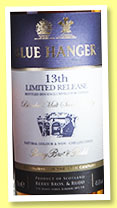 Blue Hanger ‘13th Release’ (45.6%, Berry Bros & Rudd, Taiwan exclusive, blended malt, +/-2016)