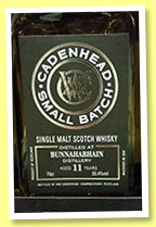 Bunnahabhain 11 yo (55.4%, Cadenhead for Dugas, France, Small Batch, 2017) Bunnahabhain 11 yo (55.4%, Cadenhead for Dugas, France, Small Batch, 2017)