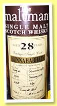 Bunnahabhain 28 yo 1987/2015 (49.1%, The Maltman, 228 bottles) Bunnahabhain 28 yo 1987/2015 (49.1%, The Maltman, 228 bottles)