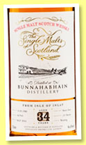 Bunnahabhain 34 yo 1980/2014 (46.6%, The Single Malts of Scotland, sherry butt, cask #847945, 257 bottles) Bunnahabhain 34 yo 1980/2014 (46.6%, The Single Malts of Scotland, sherry butt, cask #847945, 257 bottles)