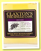 Glen Elgin 20 yo 1995/2016 (51.5%, Claxton’s, refill hogshead, 294 bottles) Glen Elgin 20 yo 1995/2016 (51.5%, Claxton’s, refill hogshead, 294 bottles)