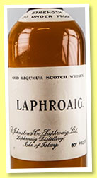 Laphroaig ‘Old Liqueur Scotch Whisky’ (80° proof, OB, late 1940s-early 1950s) Laphroaig ‘Old Liqueur Scotch Whisky’ (80° proof, OB, late 1940s-early 1950s)