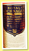 Royal Lochnagar ‘Selected Reserve’ (43%, OB, 75cl, +/-1988) Royal Lochnagar ‘Selected Reserve’ (43%, OB, 75cl, +/-1988)