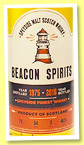 Speyside Finest Whisky 1975/2016 (46.9%, Beacon Spirits) Speyside Finest Whisky 1975/2016 (46.9%, Beacon Spirits)