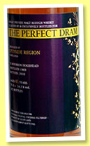 Speyside Region 41 yo 1969/2010 (54.3%, The Whisky Agency, The Perfect Dram, bourbon hogshead, 195 bottles) Speyside Region 41 yo 1969/2010 (54.3%, The Whisky Agency, The Perfect Dram, bourbon hogshead, 195 bottles)