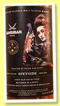 Speyside ‘Very Old Selection’ (45.8%, Sansibar, Dutch Whisky Association, selected by Peter Van Vliet, blended malt, butt, 187 bottles, 2016) Speyside ‘Very Old Selection’ (45.8%, Sansibar, Dutch Whisky Association, selected by Peter Van Vliet, blended malt, butt, 187 bottles, 2016)
