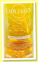 Tullibardine 10 yo 2006/2016 (57.6%, Lady of the Glen, bourbon, cask #35) Tullibardine 10 yo 2006/2016 (57.6%, Lady of the Glen, bourbon, cask #35)