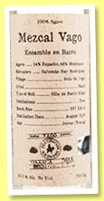 Vago ‘Ensamble En Barro’ (50.5%, OB, mezcal, +/-2016) Vago ‘Ensamble En Barro’ (50.5%, OB, mezcal, +/-2016)