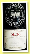 Ardmore 10 yo 2002/2012 (58.2%, Scotch Malt Whisky Society, refill sherry butt, #66.36, Milano Salami and a Tropical Fruit Kebab, 702 bottles)