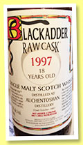 Auchentoshan 18 yo 1997/2015 (52.3%, Blackadder, Raw Cask, hogshead, cask #2909, 247 bottles) Auchentoshan 18 yo 1997/2015 (52.3%, Blackadder, Raw Cask, hogshead, cask #2909, 247 bottles)