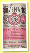 Auchroisk 8 yo 2008/2016 (46%, Douglas Laing, Provenance, cask #11469, 249 bottles) Auchroisk 8 yo 2008/2016 (46%, Douglas Laing, Provenance, cask #11469, 249 bottles)