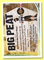 Big Peat ‘Special Edition For My German Pals At Finest Spirits In Munich 2014’ (50%, Douglas Laing, blended malt, 108 bottles) Big Peat ‘Special Edition For My German Pals At Finest Spirits In Munich 2014’ (50%, Douglas Laing, blended malt, 108 bottles)
