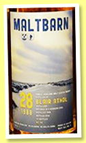 Blair Athol 28 yo 1988/2016 (49.6%, Maltbarn, bourbon) Blair Athol 28 yo 1988/2016 (49.6%, Maltbarn, bourbon)