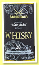 Blair Athol 28 yo 1988/2016 (50.7%, Sansibar, 203 bottles) Blair Athol 28 yo 1988/2016 (50.7%, Sansibar, 203 bottles)