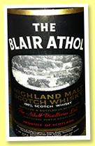 Blair Athol (46%, OB, Highland Malt, +/-1970) Blair Athol (46%, OB, Highland Malt, +/-1970)