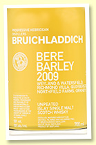 Bruichladdich 2009/2016 ‘Bere Barley’ (50%, OB, 4th Edition, first fill bourbon) Bruichladdich 2009/2016 ‘Bere Barley’ (50%, OB, 4th Edition, first fill bourbon)