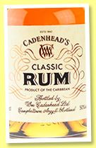 Cadenhead's Classic Rum (50%, Cadenhead, blend, +/-2017) Cadenhead's Classic Rum (50%, Cadenhead, blend, +/-2017)
